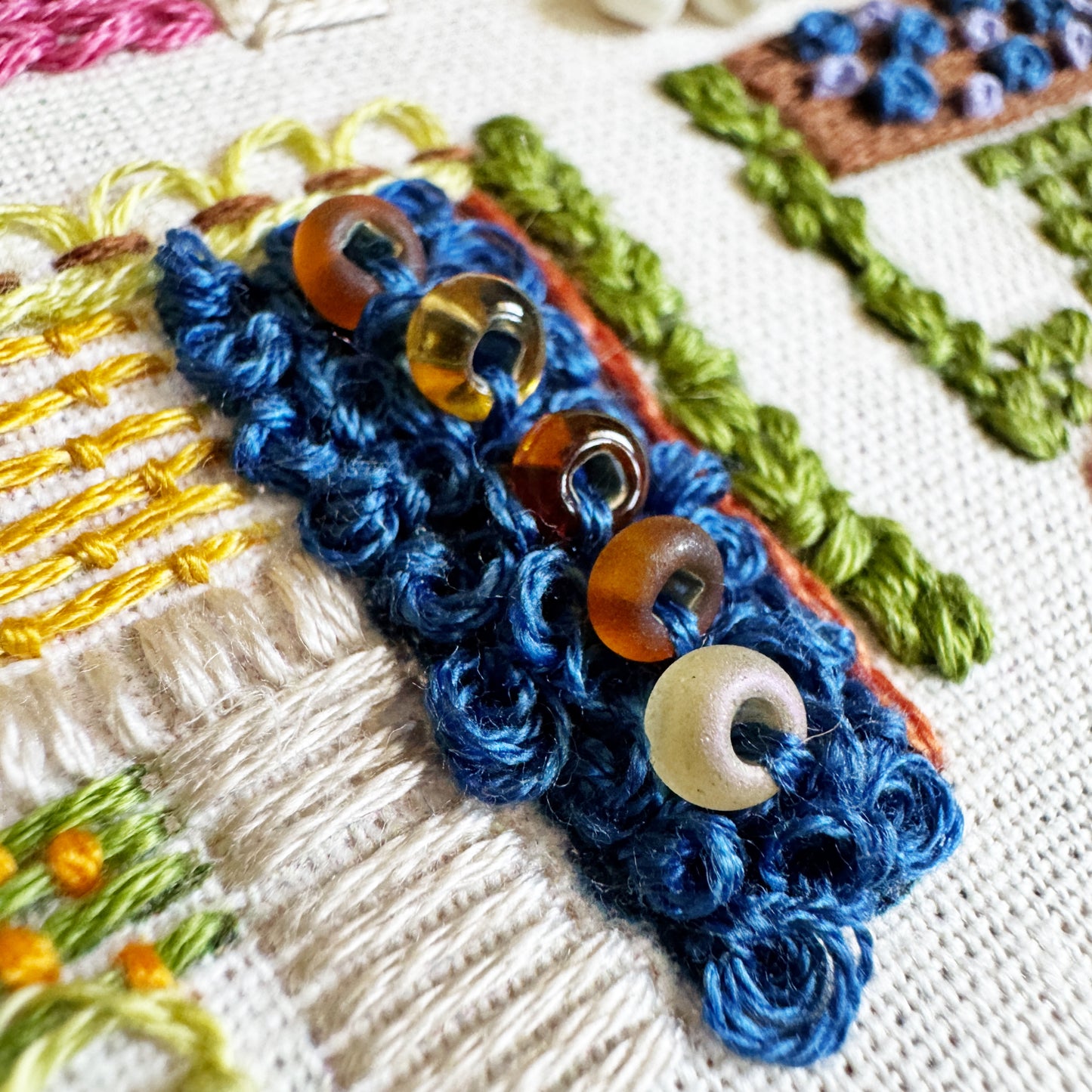 August in the Garden - Advanced Embroidery Kit