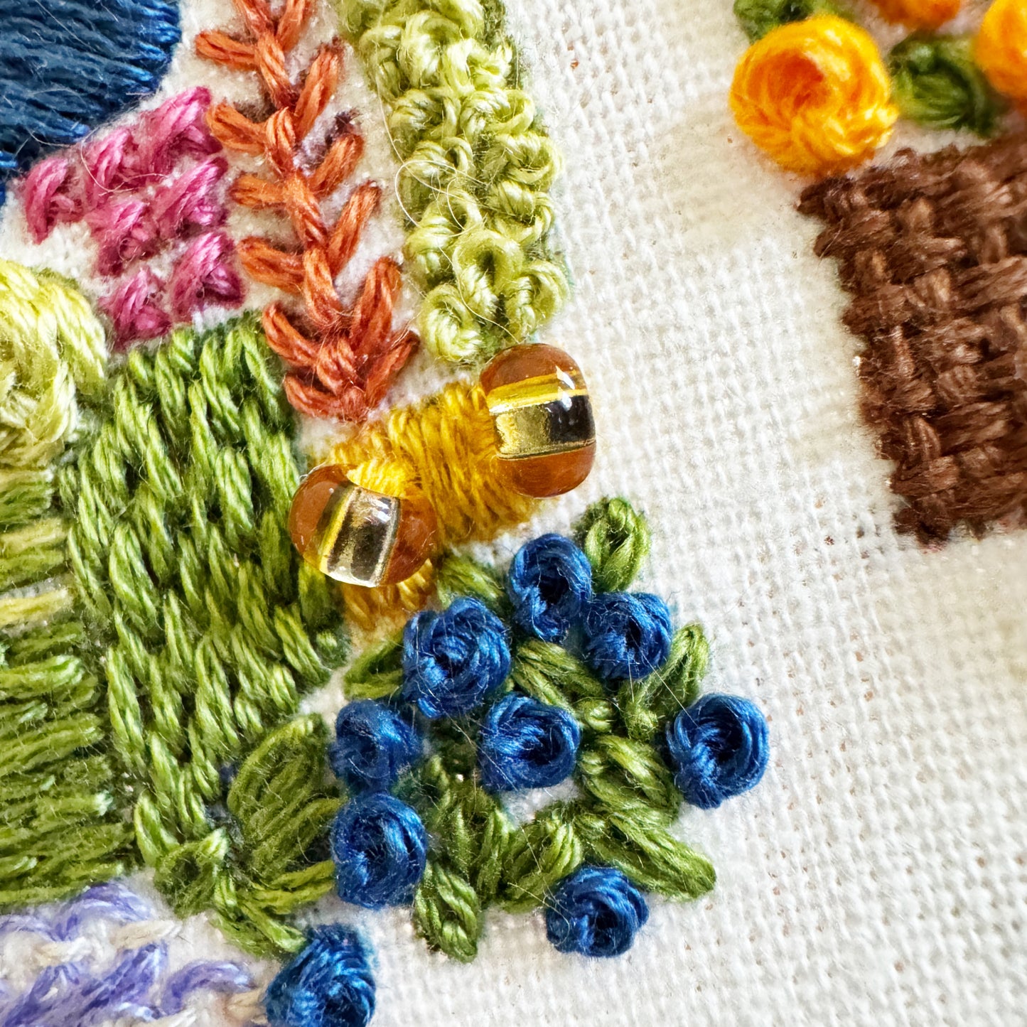 August in the Garden - Advanced Embroidery Kit