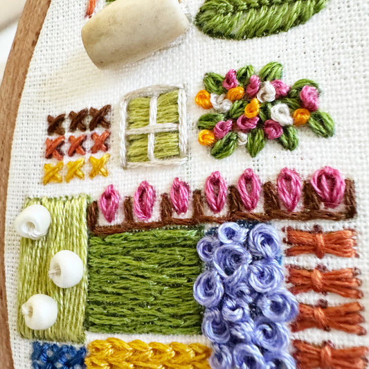 August in the Garden - Advanced Embroidery Kit