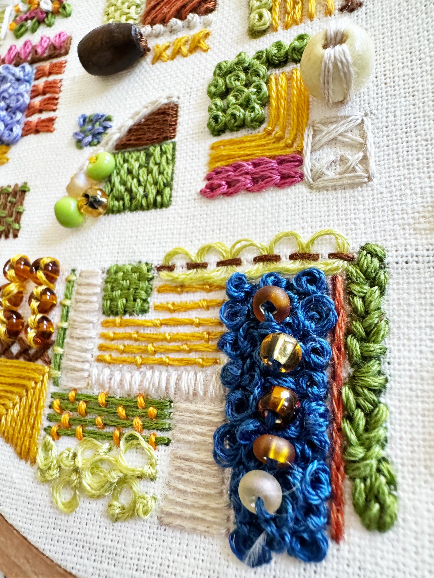 August in the Garden - Advanced Embroidery Kit