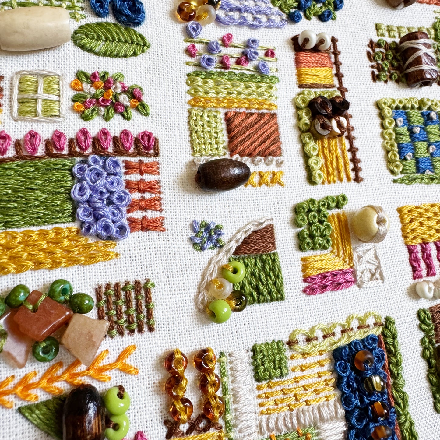 August in the Garden - Advanced Embroidery Kit