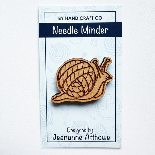 Snail - Wooden Magnetic Needle Minder