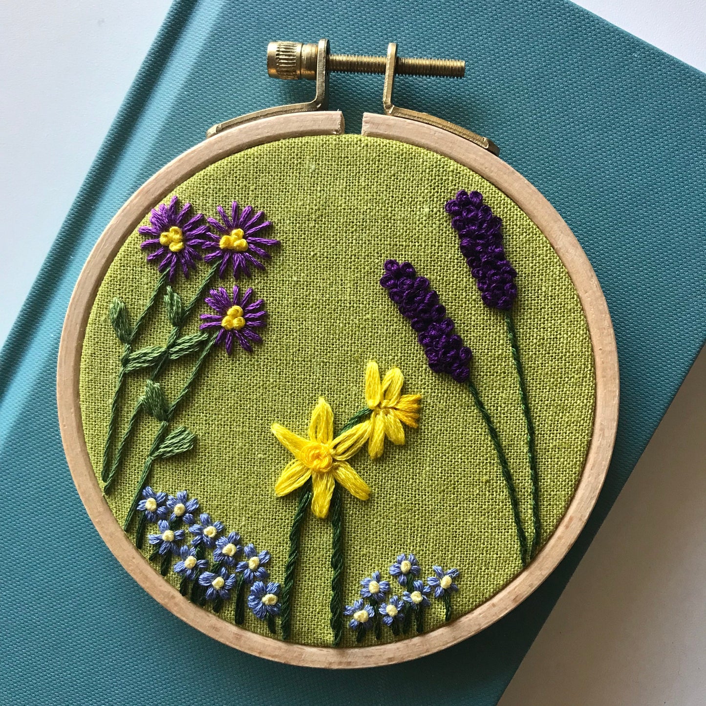 Family Flower Garden Hand Embroidery PDF. Each design is unique as you select your desired flowers. Each birth month flower comes in large and small sizes. Design your hoop for a wedding, birthday or anniversary.