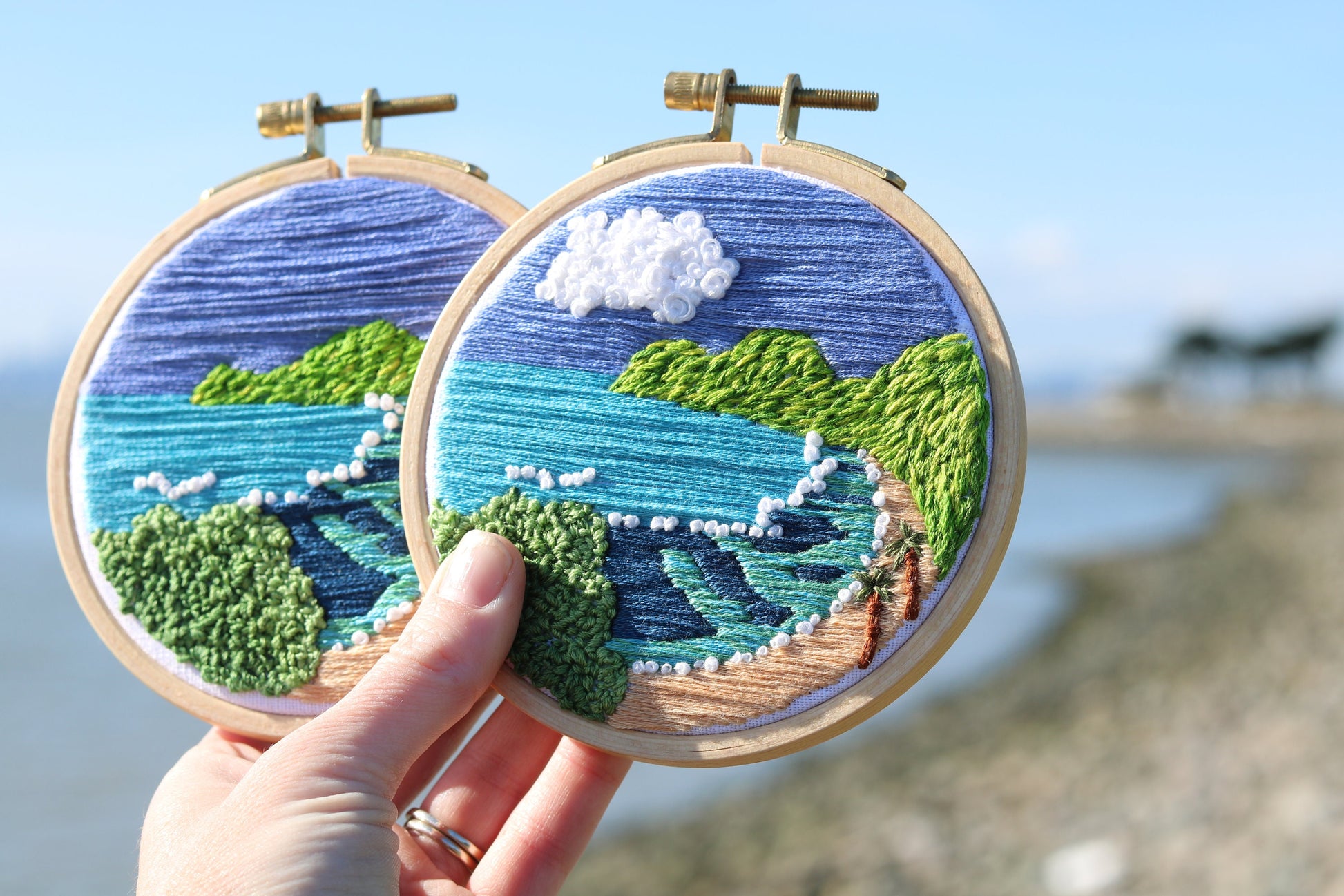 Hanauma Bay Embroidery PDF at Hanauma Bay Hawaii