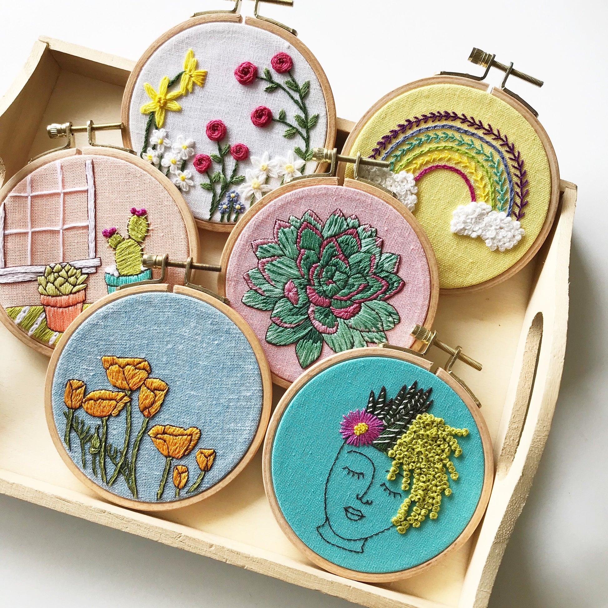 Rosanna Diggs Embroidery has many nature inspired designs.
