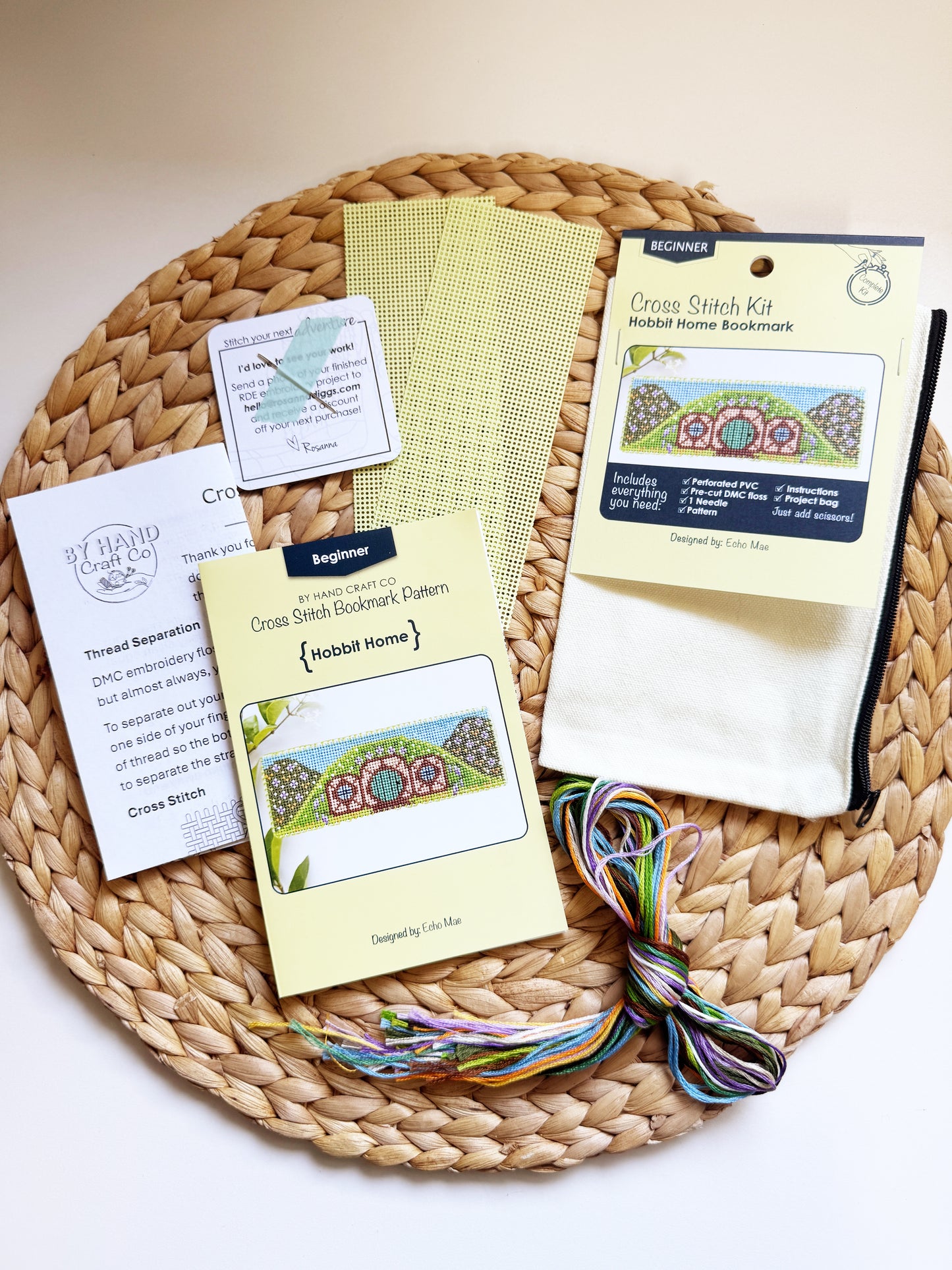 Hobbit Home Cross Stitch Bookmark Kit