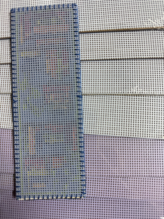 Shelfie Cross Stitch Bookmark Kit ON DIFFERENT COLOR PERFORATED PAPER