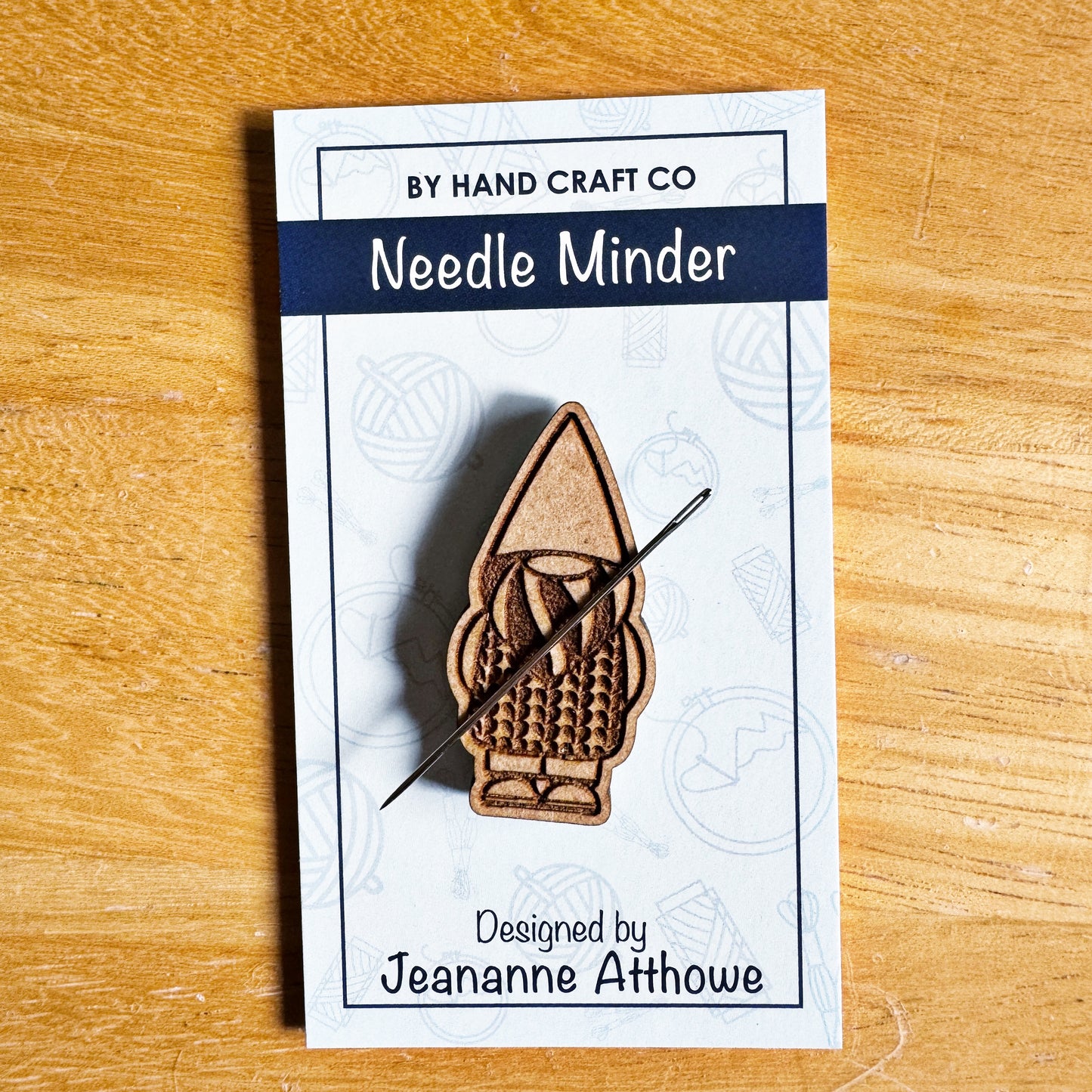 Gnome - Wooden Magnetic Needle Minder