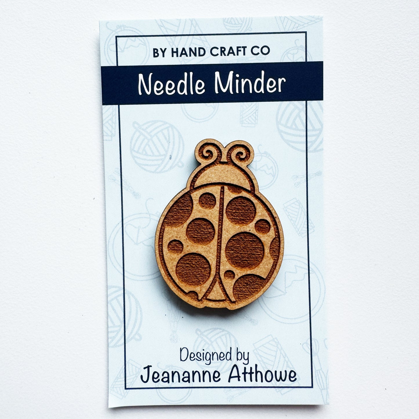 Ladybug - Wooden Magnetic Needle Minder