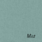 Brussels Washer Linen Blend Fabric.  55%Linen 45% Cotton.  Color Slate is a balanced blue green with hints of white from the weave. Available by the cut fat quarter to yard.