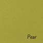 Brussels Washer Linen Blend Fabric.  55%Linen 45% Cotton.  Color Pear is a green similar to the skin of a DAnjou pear. Available by the cut fat quarter to yard.