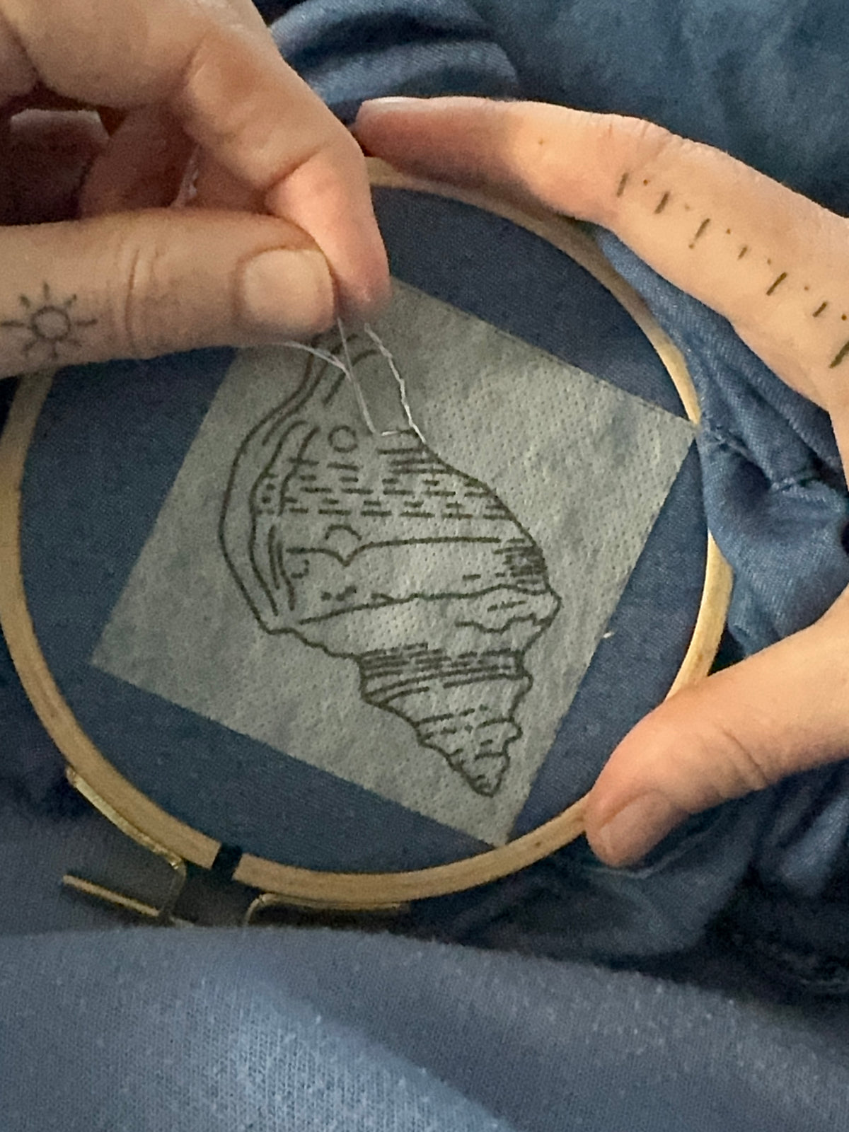 Textile Tattoos - Beach Comber