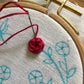 PDF walks you through each stitch you will need to make your selected flowers.