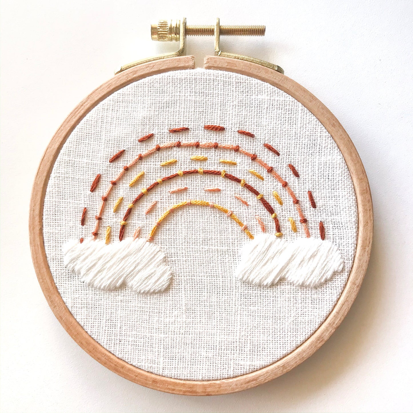Earth Rainbow: Beginner PDF Embroidery Pattern