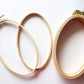Large Oval Beech Wood Embroidery Hoop: Portrait Orientation