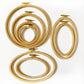 Small Oval Beech Wood Embroidery Hoop: Portrait Orientation