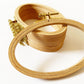 Small Oval Beech Wood Embroidery Hoop: Landscape Orientation