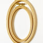 Large Oval Beech Wood Embroidery Hoop: Portrait Orientation