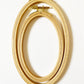 Small Oval Beech Wood Embroidery Hoop: Portrait Orientation